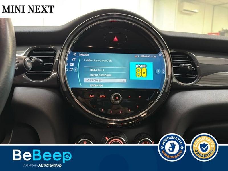 MINI Mini 5 porte MINI 5P 1.5 ONE CLASSIC 102CV