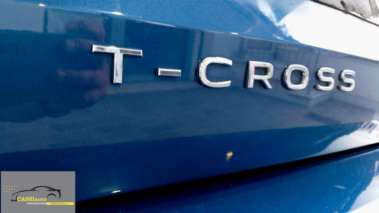 Volkswagen T-Cross 1.6 TDI DSG Ufficiale Italia