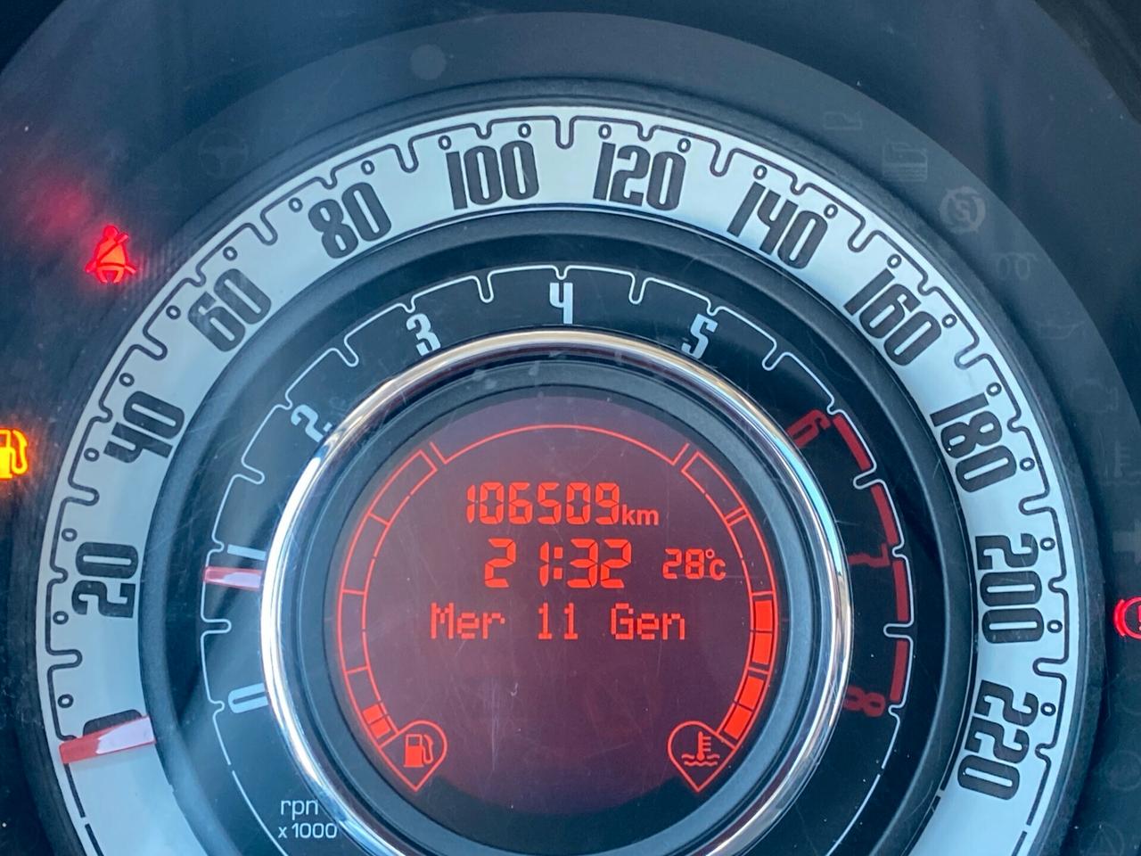 FIAT 500 1.2 Benzina LOUNGE NEOPAT. GARANTITA