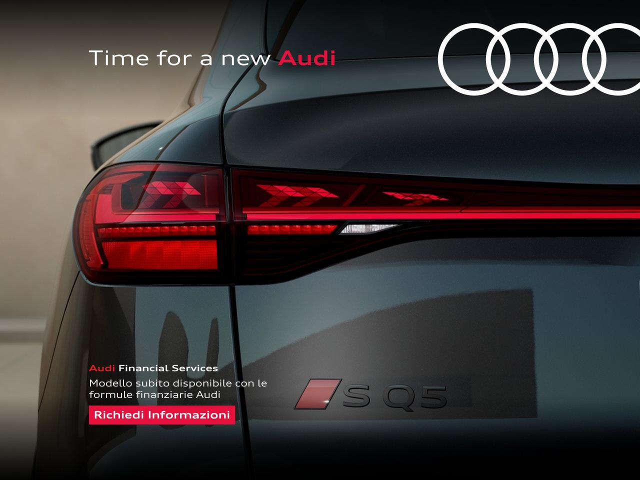 Audi SQ5 ssportback 3.0 tfsi mhev+ sport attitude quattro 367cv s-tronic