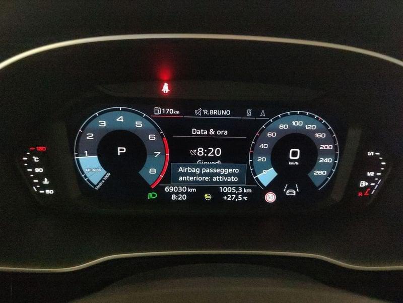 Audi Q3 I 2019 Sportback Benzina Sportback 40 2.0 tfsi quattro s-tronic