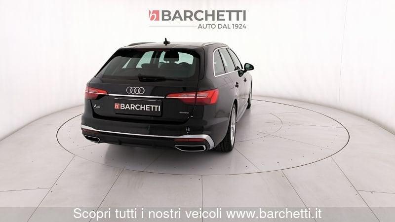 Audi A4 5ª SERIE AVANT 40 TDI QUATTRO S TRONIC S LINE EDITION