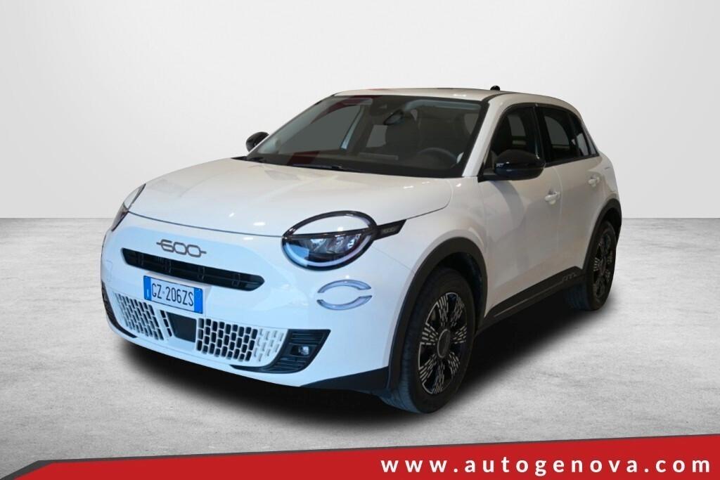 FIAT 600 1.2 HYBRID 145CV DCT MHEV POP ( FARI LED - COCKPIT - CRUISE - MIRROR - SENSORI POST. )