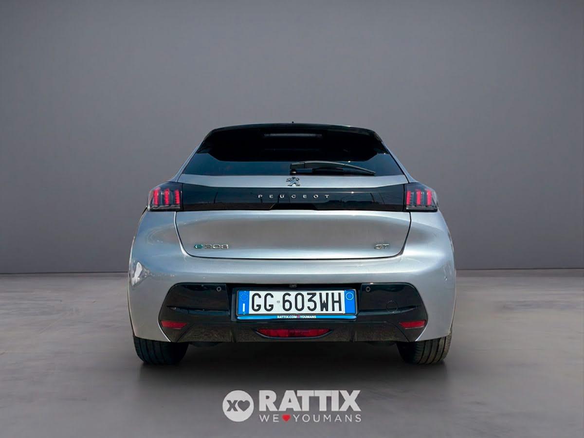 Peugeot e-208 motore elettrico 100KW GT Pack