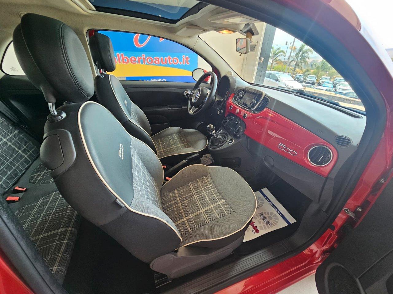 Fiat 500 1.2 Lounge easypower Gpl 69cv + TETTO PANORAMA
