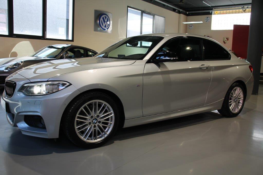 Bmw 220d Coupé M Sport Manuale KM 62000 Tagliandata uff