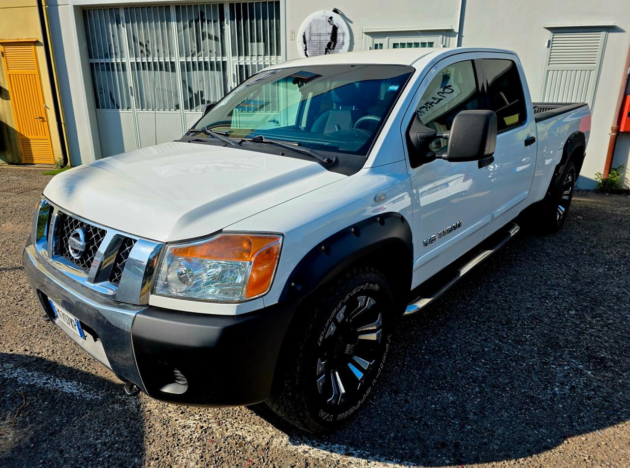 Nissan Titan 5.8 V8 GPL CASSONE CERCHI 22 INTERAM FINANZIABILE