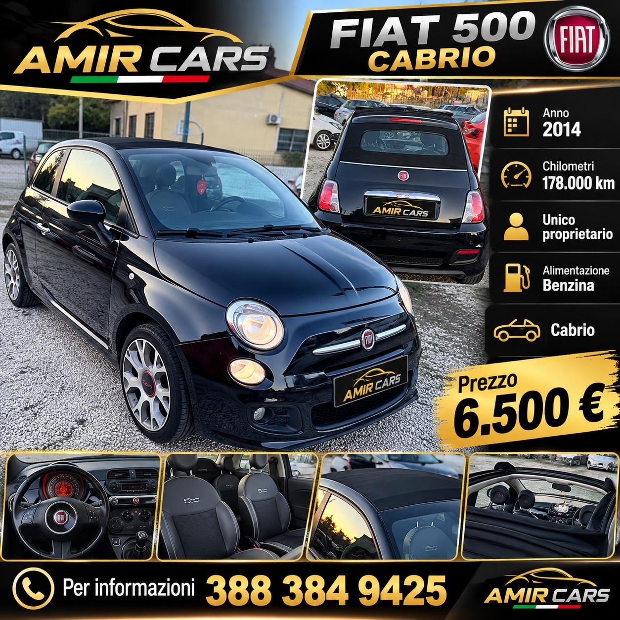 Fiat 500 C 1.2 Pop Star