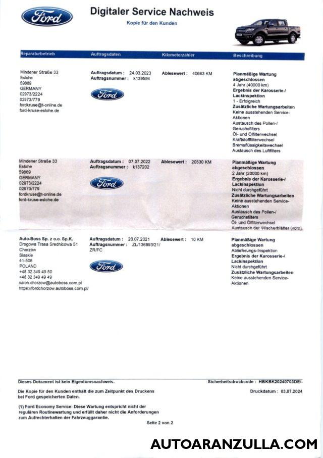 FORD Ranger 2.0 170CV Double Cab XLT IVA COMPRESA