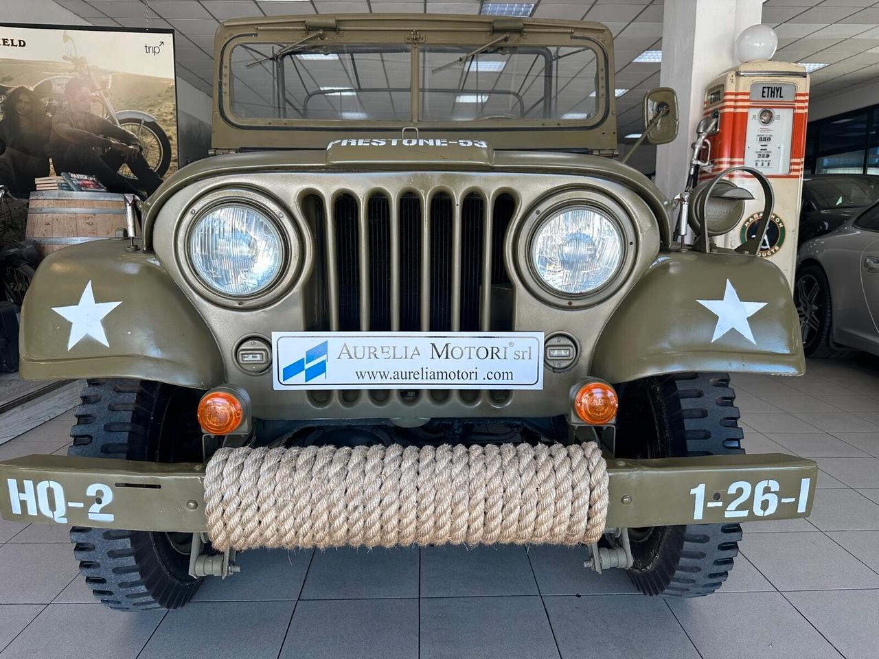Jeep Willys CJ5 2.0 D CON CARRELLO ORIGINALE RESTAURO MANIACALE PERFETTA!!!