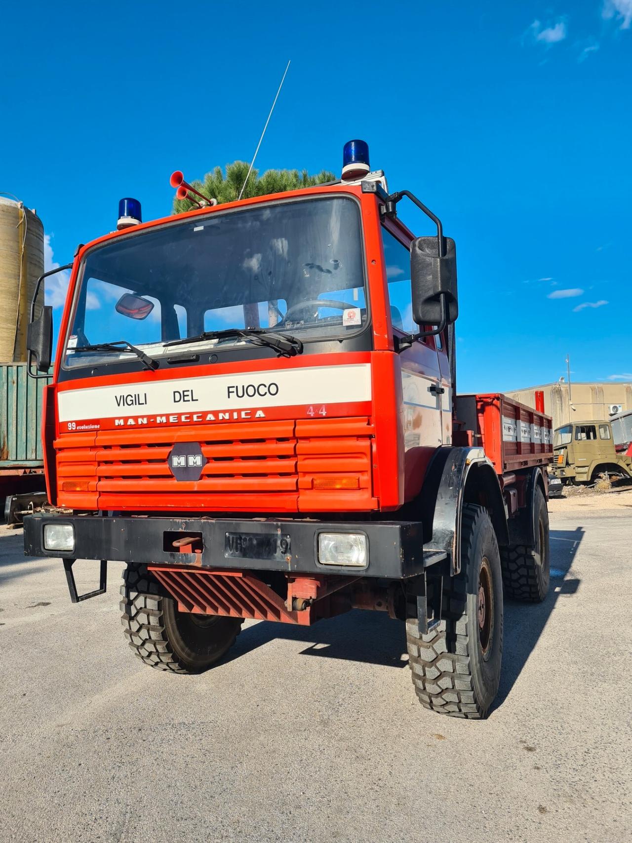 Man Meccanica 4x4 Cassone intercambiabile