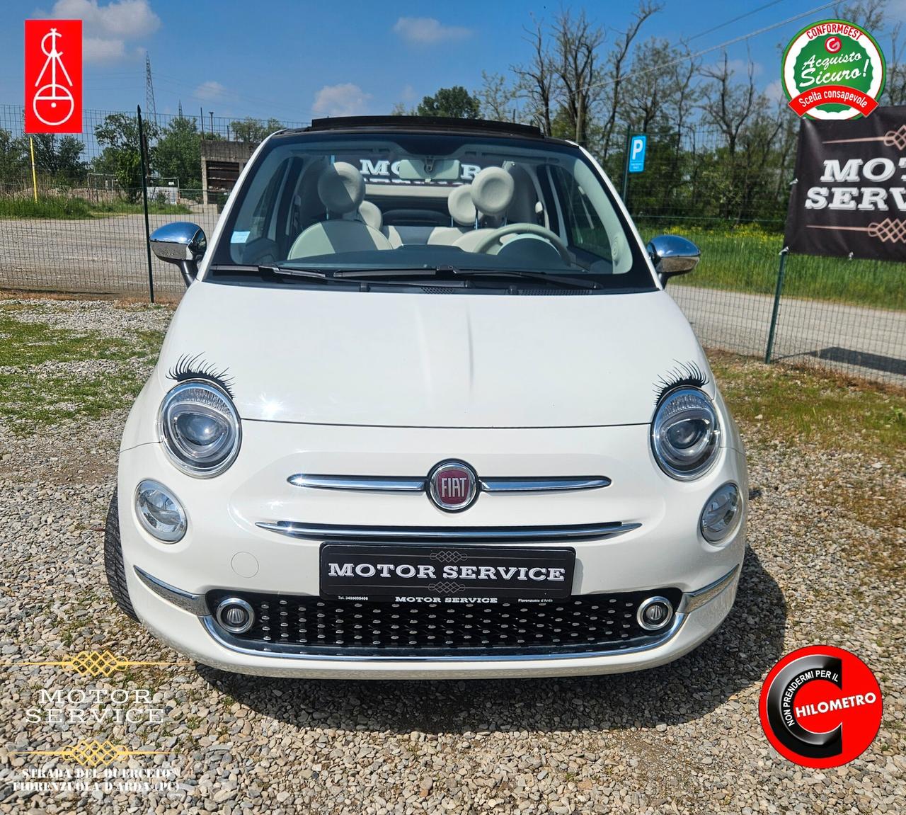 Fiat 500 C 1.2 Lounge PREZZO FINALE E REALE
