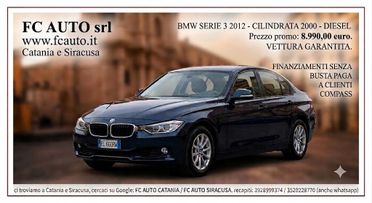 BMW SERIE 3 2012 - UNICO PROPRIETARIO