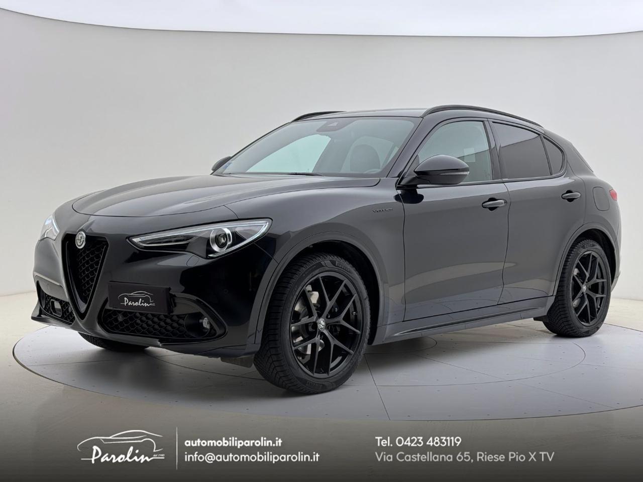 ALFA ROMEO Stelvio 2.2 Turbodiesel 210 CV AT8 Q4 Veloce total Black