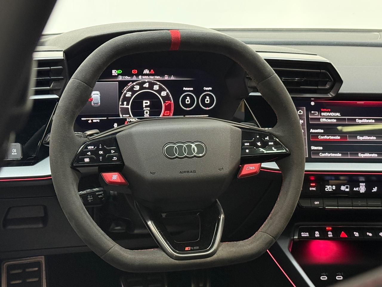 Audi RS 3 Sportback quattro Italiana uni pro iva garanzia audi
