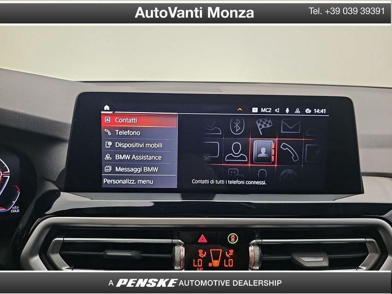 BMW X3 X3 xdrive20d mhev 48V Msport auto