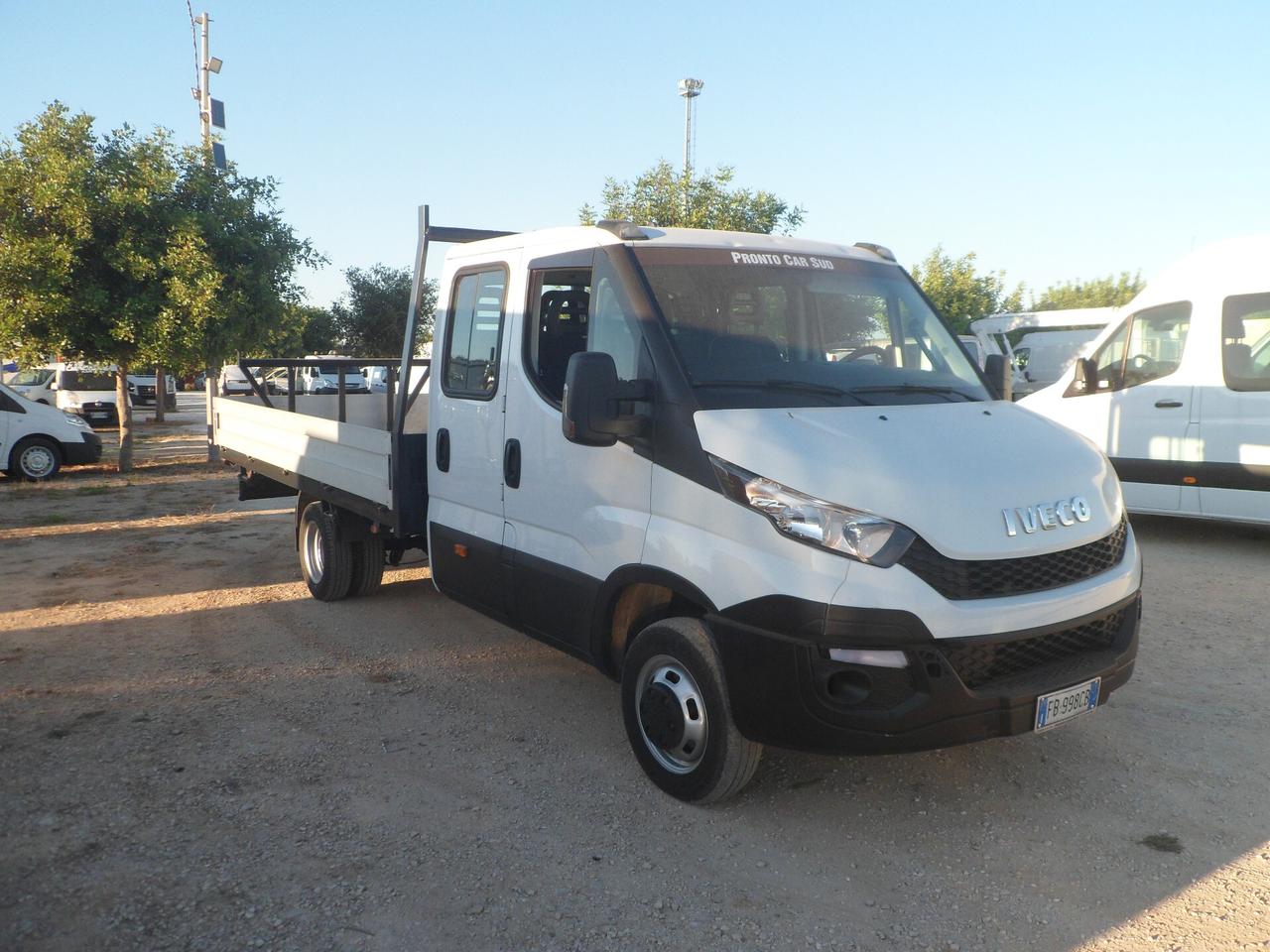 Iveco Daily 35c15 doppia cabina cassone fisso