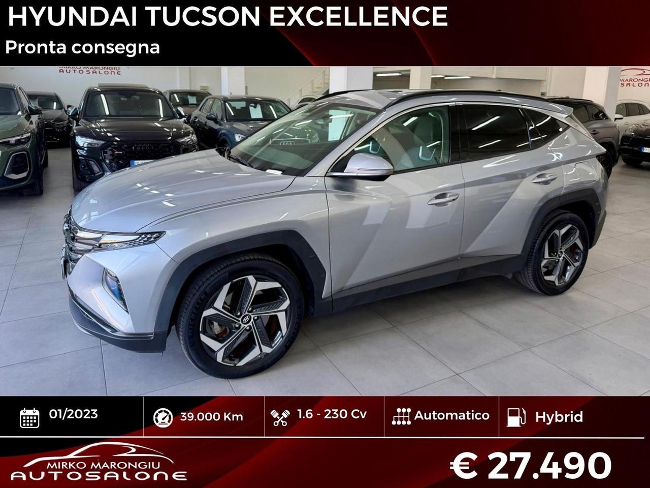 Hyundai Tucson 1.6 HEV aut. Exellence FINANZIABILE