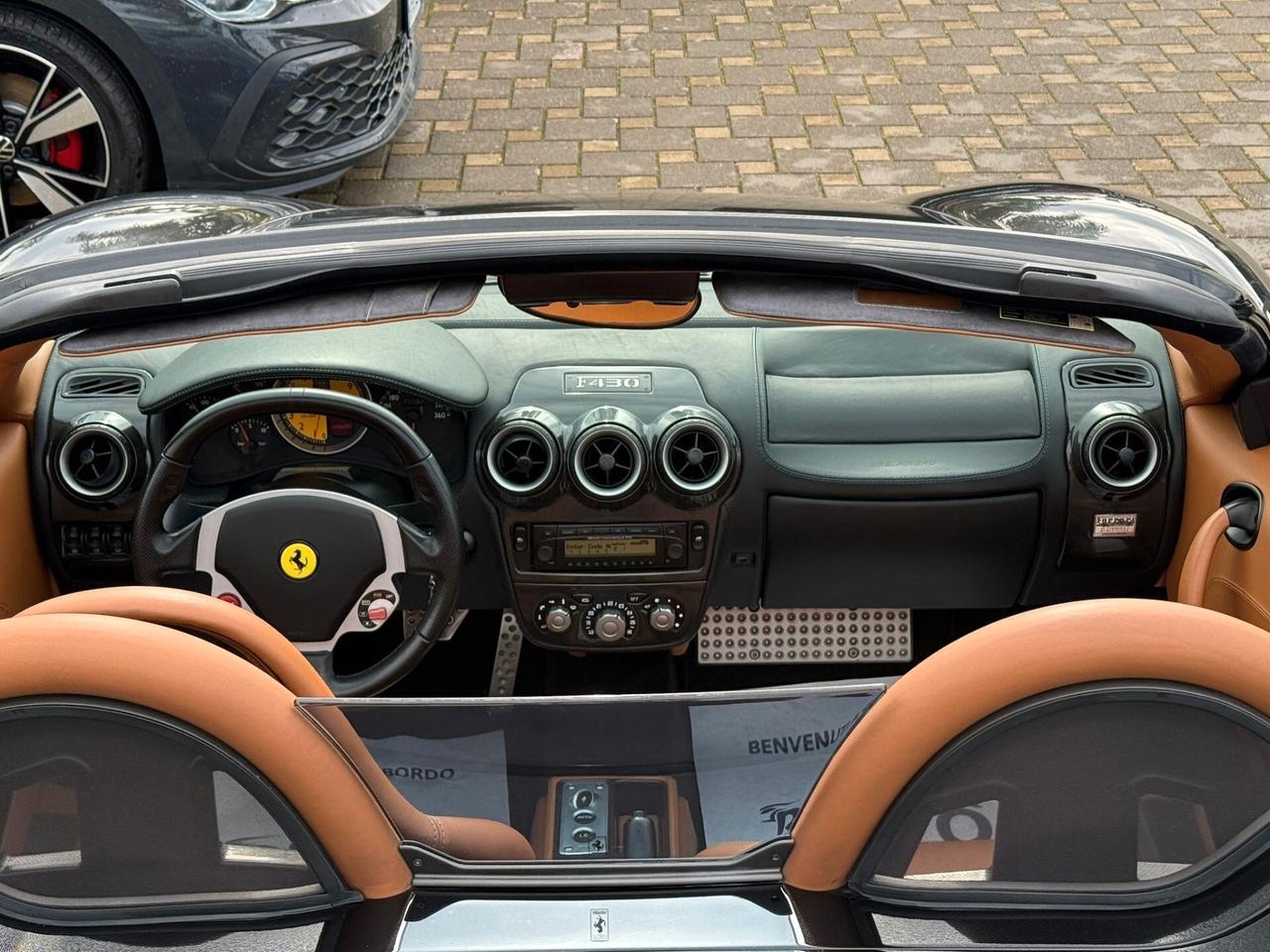 Ferrari F430 Spider F1 Sedili Racing Carbonio Book Service