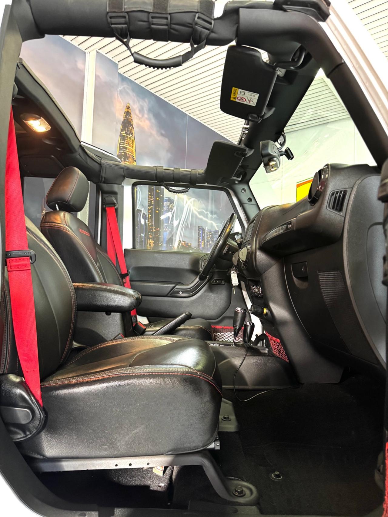 JEEP WRANGLER RUBICON RECON JK UNLIMITED HARD TOP OK PERMUTE GANCIO TRAINO