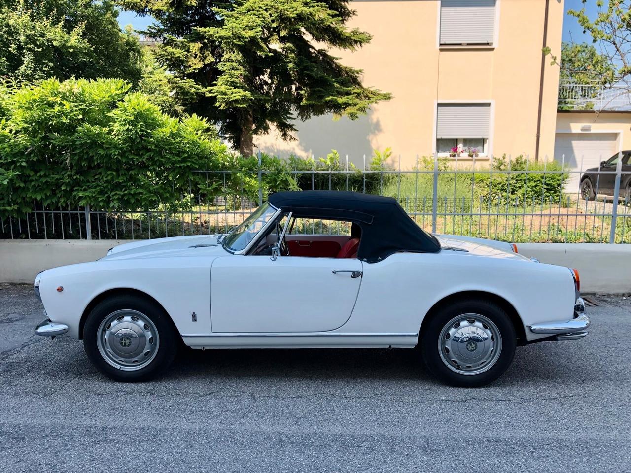 Alfa Romeo Spider 1600 RESTAURO TOTALE ISCRITTA ASI