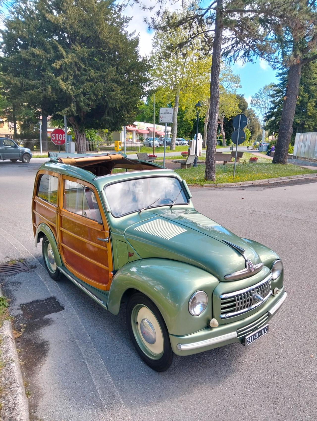 Fiat 500C GIARDINETTA LEGNO