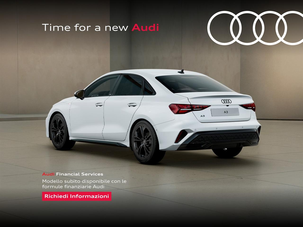 Audi A3 sedan 35 2.0 tdi s line edition s-tronic