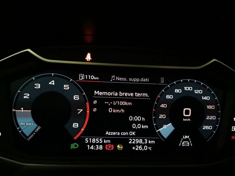 Audi A1 allstreet 30 1.0 tfsi Admired 110cv