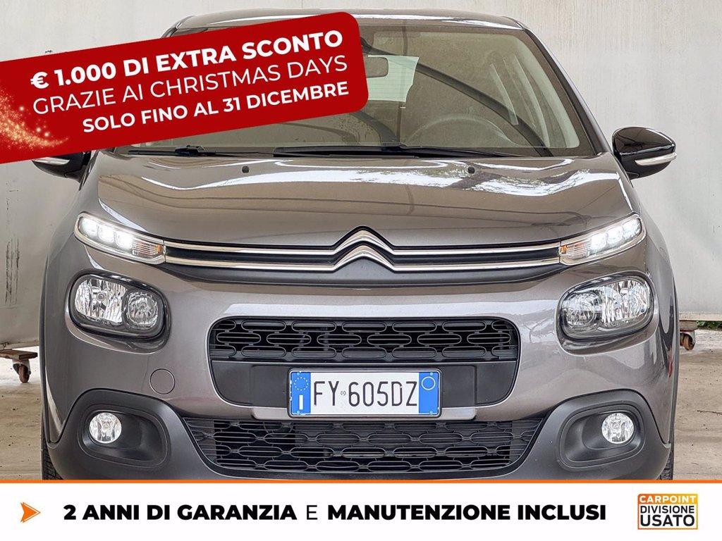 CITROEN C3 1.2 puretech feel s&s 83cv neopatentati my18 del 2019