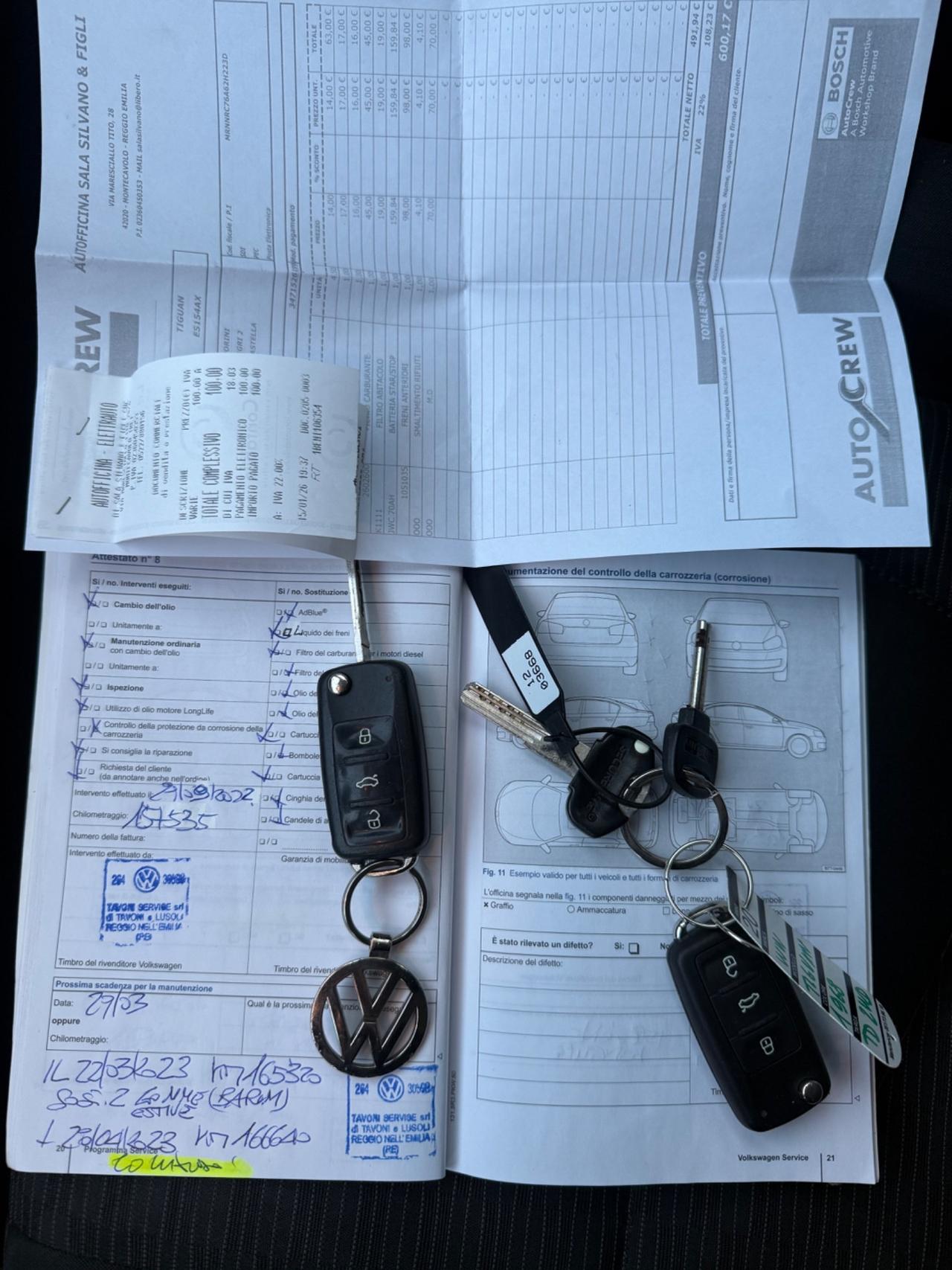 VOLKSWAGEN TIGUAN 2.0 TDI 2013 CERTIFICATA