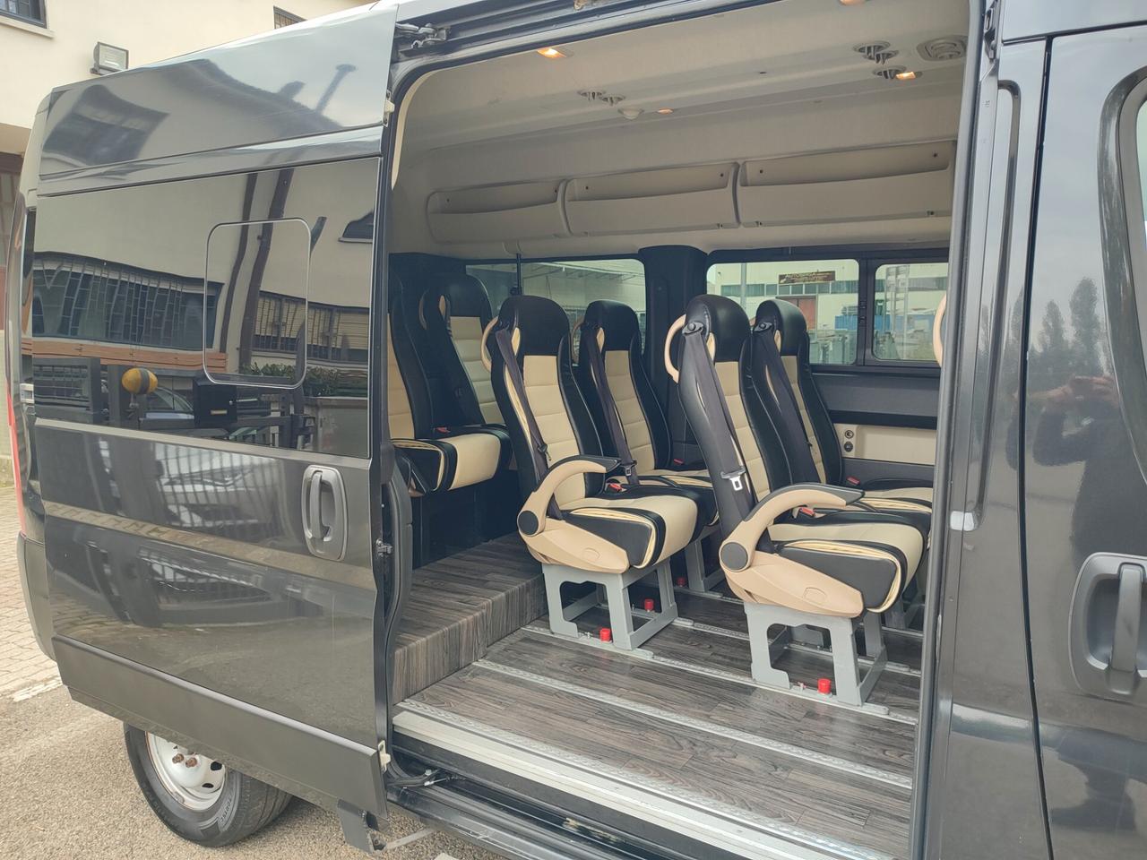 FIAT DUCATO 2018 A METANO 9POSTI PEDANA DISABILI EURO6D