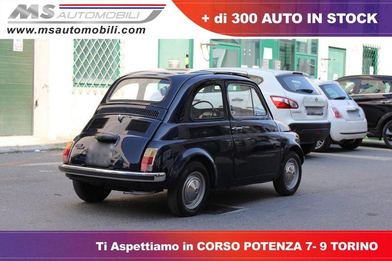 FIAT 500 L (d'epoca) LUSSO Targa e Libretto Originali