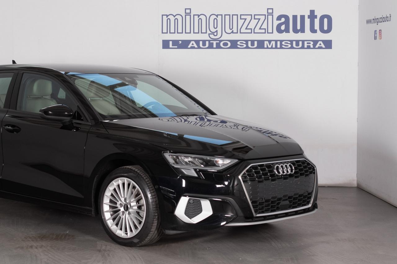 Audi A3 Sportback 30 1.0 Tfsi Sport 116cv -pelle- Virtual