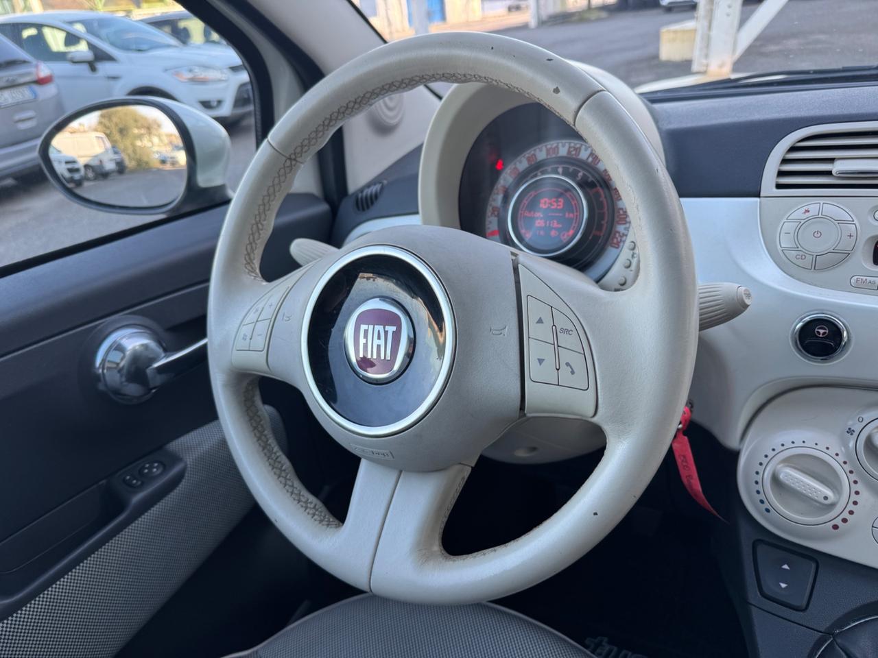 Fiat 500 1.2 Lounge bianco perla