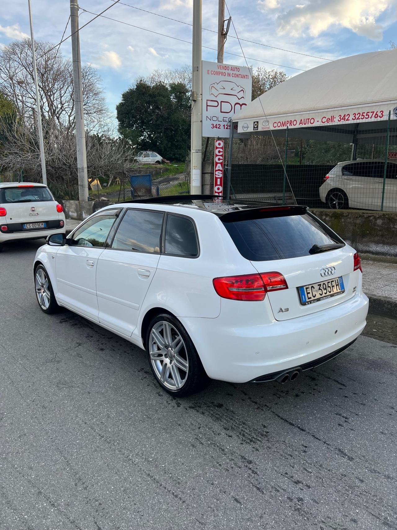 Audi A3 Sline 2.0 Diesel 170cv tetto apribile