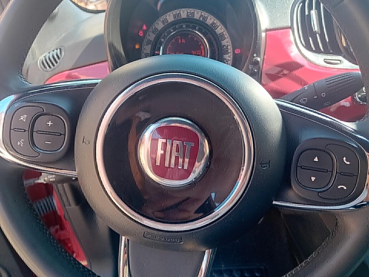 Fiat 500 1.0 Hybrid Red
