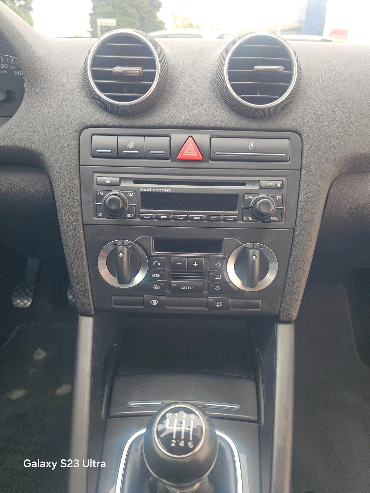 Audi A3 SPB 2.0 DIESEL UNICO PROPRIETARIO