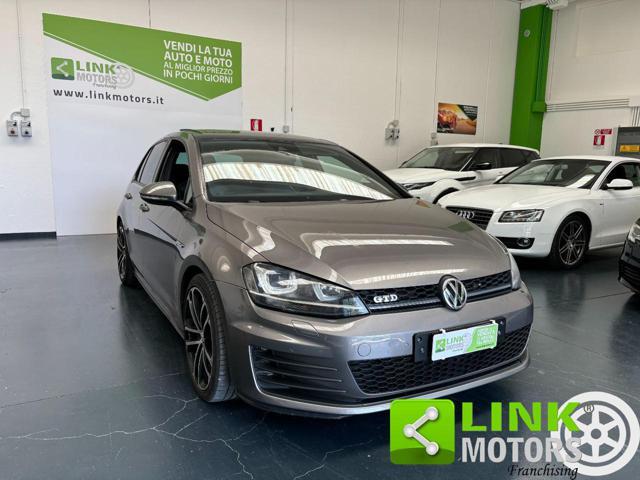 VOLKSWAGEN Golf GTD 2.0 TDI 184 CV, TETTO, KM CERTIFICATI, PELLE