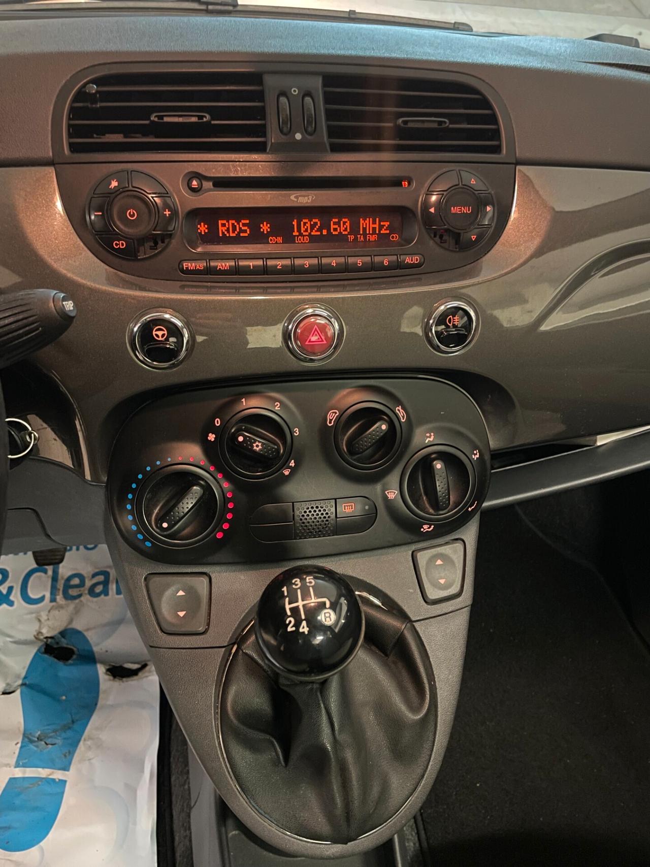 Fiat 500 1.2 GPL NUOVO Lounge TETTO DISTRIBUZIONE TAGLIANDATA NEOPATENTATI