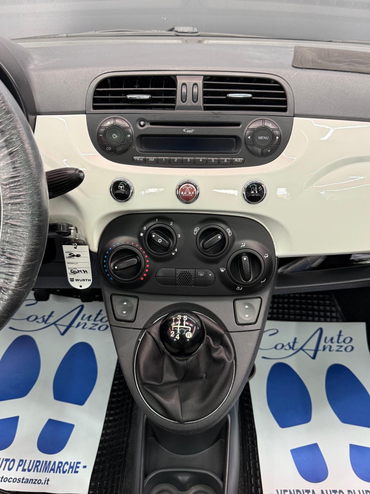 Fiat 500 1.2 Benzina Lounge 10/2012