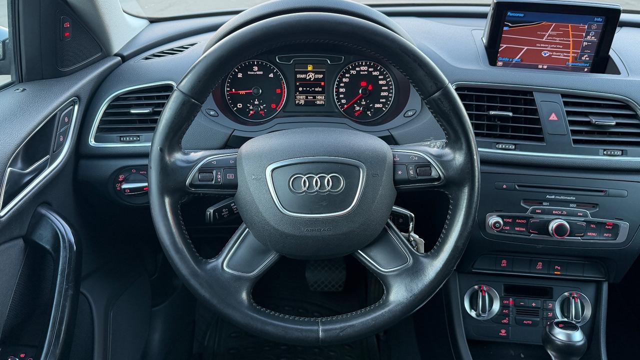 AUDI Q3 QUATTRO 2.0 BUSINESS PLUS S-TRONIC 177 CV - FULL LED