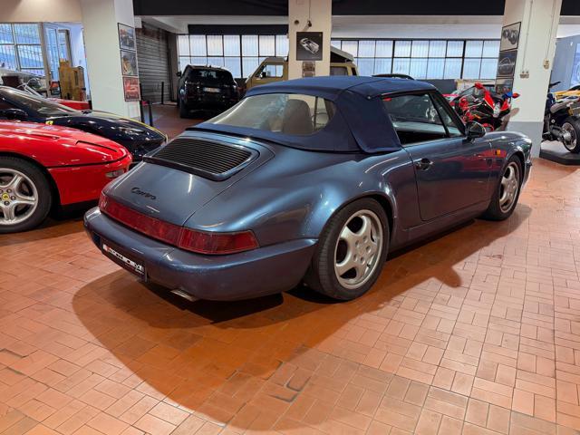 PORSCHE 964 Cabrio-Baltic Blu-Pelle Blu-Capote Blu