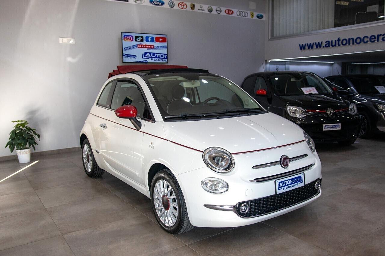 Fiat 500C Cabrio 1.2 69cv LOUNGE