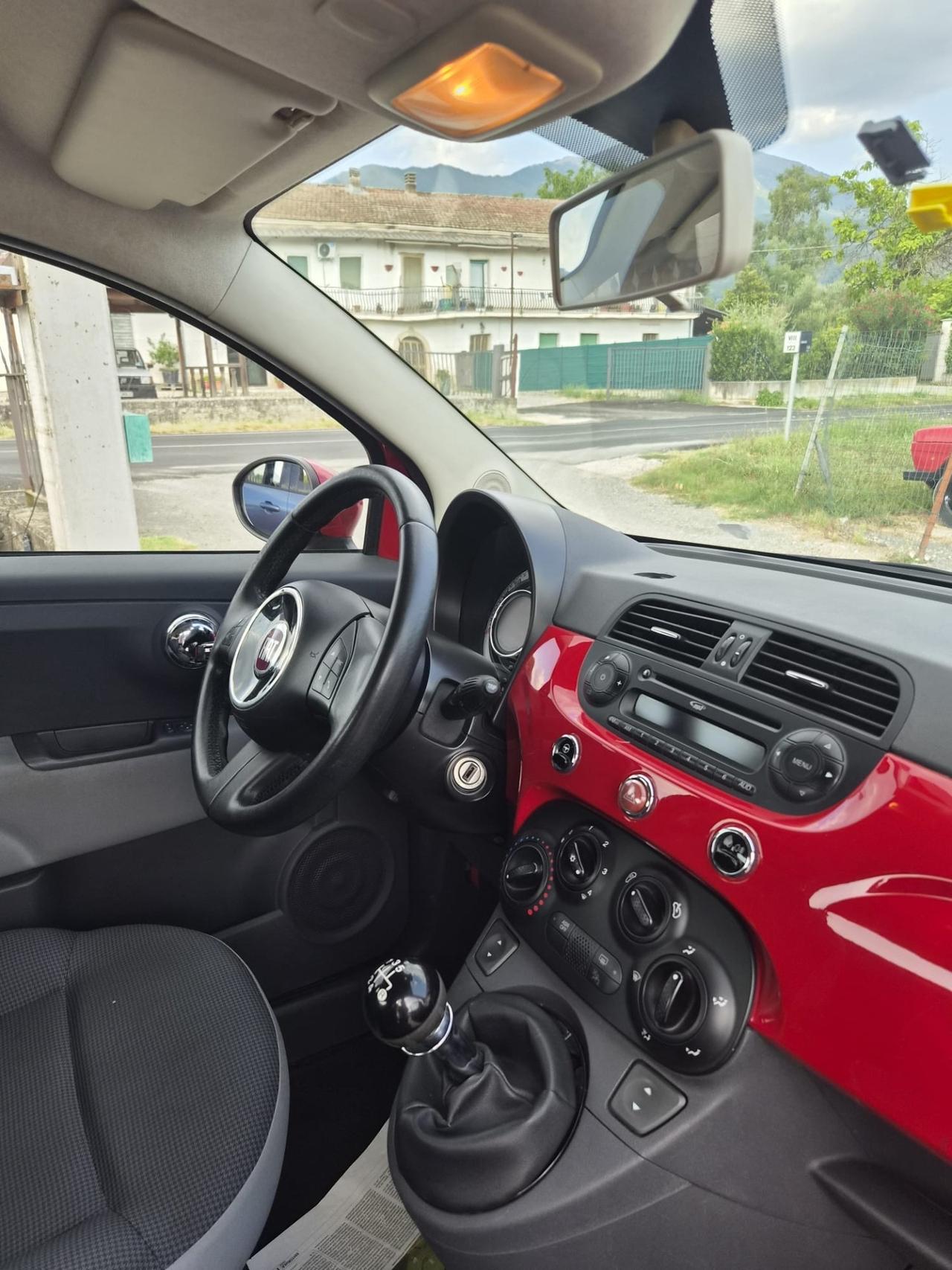 Fiat 500 1.2 Lounge km 72 mila certificati anno 9/2015