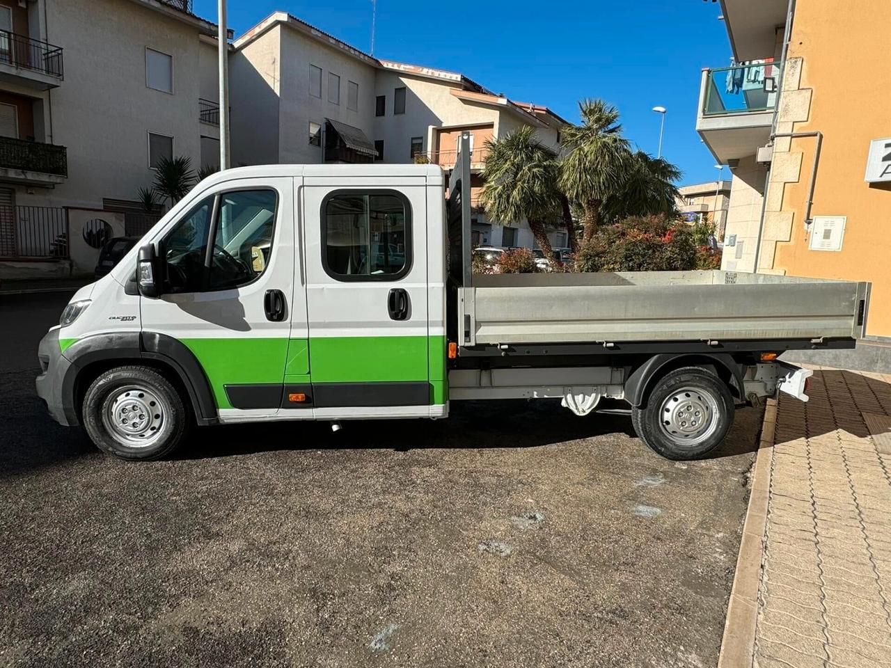 FIAT DUCATO 2.3 MJ 130CV. CASSONATO DOPPIA CABINA 7 POSTI