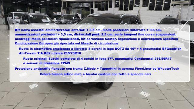 SUZUKI Vitara 1.4 Hybrid 4x4 allestimento +3.5 ZMODE omologato