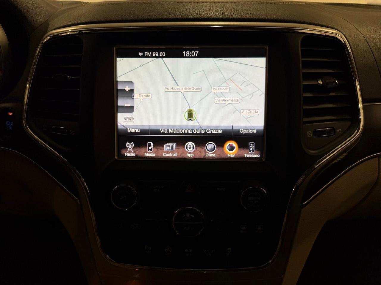 Jeep Grand Cherokee 3.0 V6 CRD 250 CV Multijet II Overland