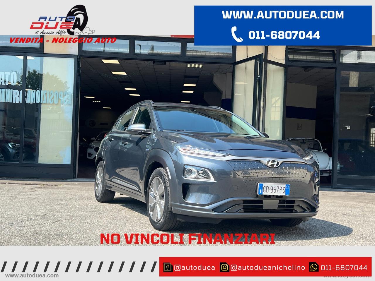 HYUNDAI Kona EV 39 kWh XPrime NO VINCOLI FINANZIARI