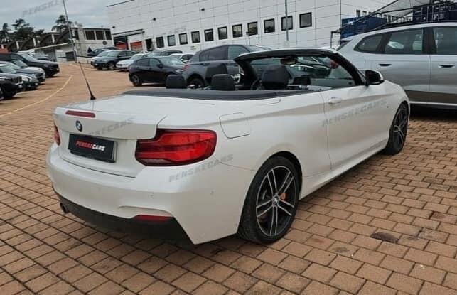 Bmw 220d Cabrio MSPORT 190cv STEPTRONIC PELLE NAVY LED 18