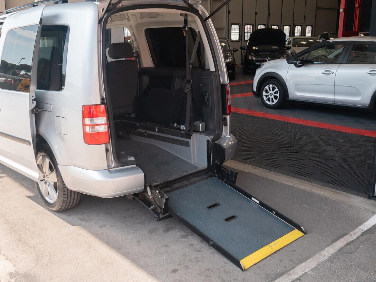 Volkswagen Caddy Trasp Disabili Pianale Ribassato